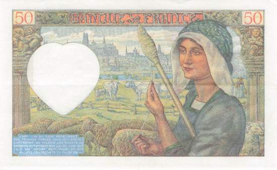 50 Francs 1941